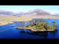 diamond hill l connemara national park galway ireland 4k