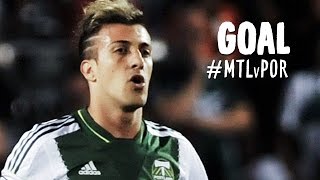 GOAL: Maximiliano Urruti sends it in after a quick turn | Montreal Impact vs. Portland Timbers