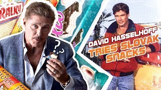 HOFFTASTIC! DAVID HASSELHOFF TASTES SLOVAK SNACKS