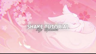 Shake Tutorial || Alight Motion