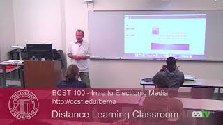 BCST 100 - Introduction to Electronic Media, September 28, 2017 Lecture