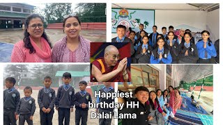 Best wishes to  HH the 14 Dalai Lama from SAMBHOTA TIBETAN SCHOOL SHIMLA.