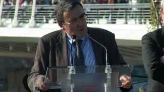 Inauguració del Pont de Príncep de Viana de Lleida