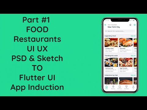 #1 Flutter Dart Food Restaurants App Complete Tutorial with Source Code [GitHub]