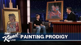 12-Year-Old Artist Andres Valencia on His Inspirations & Selling His Paintings f