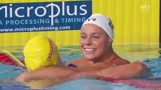 SARAH SJÖSTRÖM BREAKS CHAMPIONSHIP RECORD WITH 23.74 - Swimming European Championships 2018