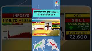 एक्सपर्ट ने क्यों कहा Infosys में ध्यान नेगेटिव रहा ? #financialmarket