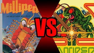 Centipede vs Millipede - Versions comparison (Arcade, 2600, 5200 & 7800)