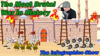 The Most Brutal War in History | The Infographics Show | A History Teacher Reacts