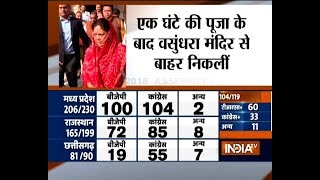 Assembly Election Trends: Blow to BJP, Congress leads in MP, Rajasthan and Chattisgarh