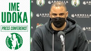Ime Udoka Says Starters WILL PLAY vs Grizzlies | Celtics Pregame