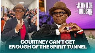 Courtney B. Vance Tries to Outshine Angela Bassett in the Spirit Tunnel