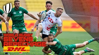 Day 3 Men's HIGHLIGHTS! | World Rugby Sevens Repechage!
