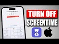How to Turn OFF Screen Time Without Password (2026) | Turn Off Parental Controls - iPhone