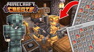 My Create Mod Mushroom Farm Is Awesome