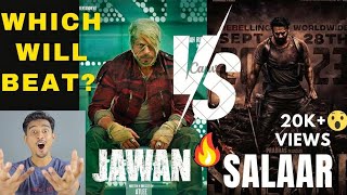 Jawan vs Salaar 😮 konsi movie karpayegi beat 🔥 & konsi 1000cr first