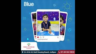 Blue Day Celebration | Vidya Sanskar School