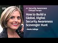 How to Build a Global, Digital Security Awareness Scavenger Hunt | Neaka Balloge