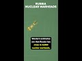 how many nuclear weapons russia actually has