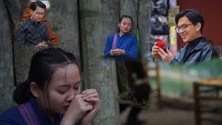 Mr. James bought a ring to propose to Ms. Diep and Ms. Diep did not face her real fear