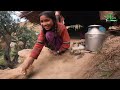 this is himalayan nepali village lifestyle organic food cooking in countryside hari rokaya