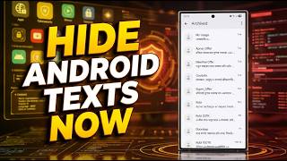 How to Hide Text Messages on Android | Privacy Guide 2026