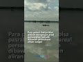 TAK KUNJUNG SURUT, RATUSAN HEKTAR SAWAH DI PANGANDARAN BANJIR SEPERTI DANAU