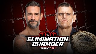 FULL MATCH - CM Punk vs. Gunther – Steel Cage Match: WWE Elimination Chamber 2025