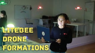 LiteBee Drone Formation Testing