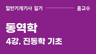 [동역학] 4강. 진동학 기초