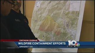 Amherst County wildfire