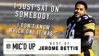 "I just sat on somebody.." Best of Jerome Bettis Mic'd Up!