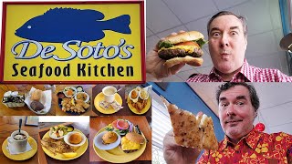 Gulf Shores Seafood & Best Burger Search: Restaurant Review Videos at De Soto’s Seafood Kitchen