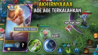 AGE AGE BISA KALAH?😱 BISA DONG, DETIK DETIK AGE AGE TUMBANG🗿 - MOBILE LEGENDS