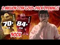 *CRAZY* 2 MILLION COIN GOLD+ PACK OPENING IN MADDEN 23!! OVER 900 PACKS PULLED AND I GOT THIS...