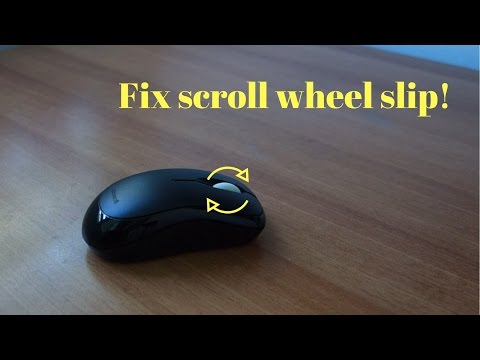 How to – Microsoft Wireless Mouse teardown and repair of the scroll wheel