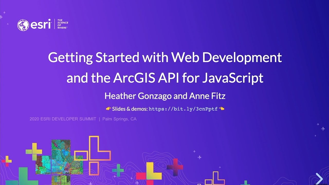 ArcGIS API For JavaScript: Getting Started With Web Development - YouTube