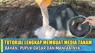 Cara Membuat Media Tanam yang Subur di Pot/Polibag agar tidak Cepat Memadat