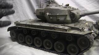 1/16th scale RC Korean war M26 Pershing 