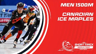 William Dandjinou Edges Out Park Ji Won: 1500m Men Final | Montreal 2024 | #ShortTrackWorldTour