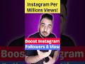 Boost Instagram followers and Views | Instagram Basic Settings for everyone #instagram #settings