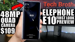 Elephone E10 PREVIEW: Cheapest 48MP Quad Camera Phone!