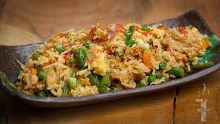 Honey Sriracha Chicken Fried Rice-Episode 60