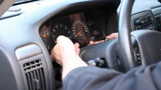 HOW TO: Change Instrument Cluster Lights - Jeep 2004 WJ Grand Cherokee (dash console bulbs) 99-04