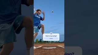 How is my swing😱😳⚾️ #baseball #baseballszn #softball #viral #mlb