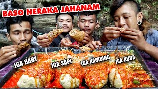 BASO IGA NERAKA JAHANAM + SAMBAL SIROTOLMUSTAKIM CAMPUR MASRUM