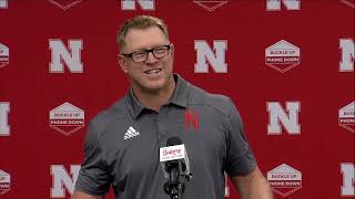 Nebraska vs. Northwestern week: Head coach Scott Frost