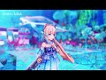 【genshin impact mmd／4k／60fps】kokomi【さようなら、花泥棒さん】