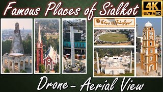 Famous Places of Sialkot 2021 - Drone Aerial View 4k