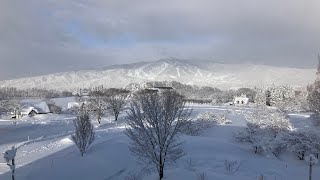 2025.2.9牧歌の里の天気【曇り時々晴れ】大寒波もそろそろ落ち着いてくれるかな✨❄️